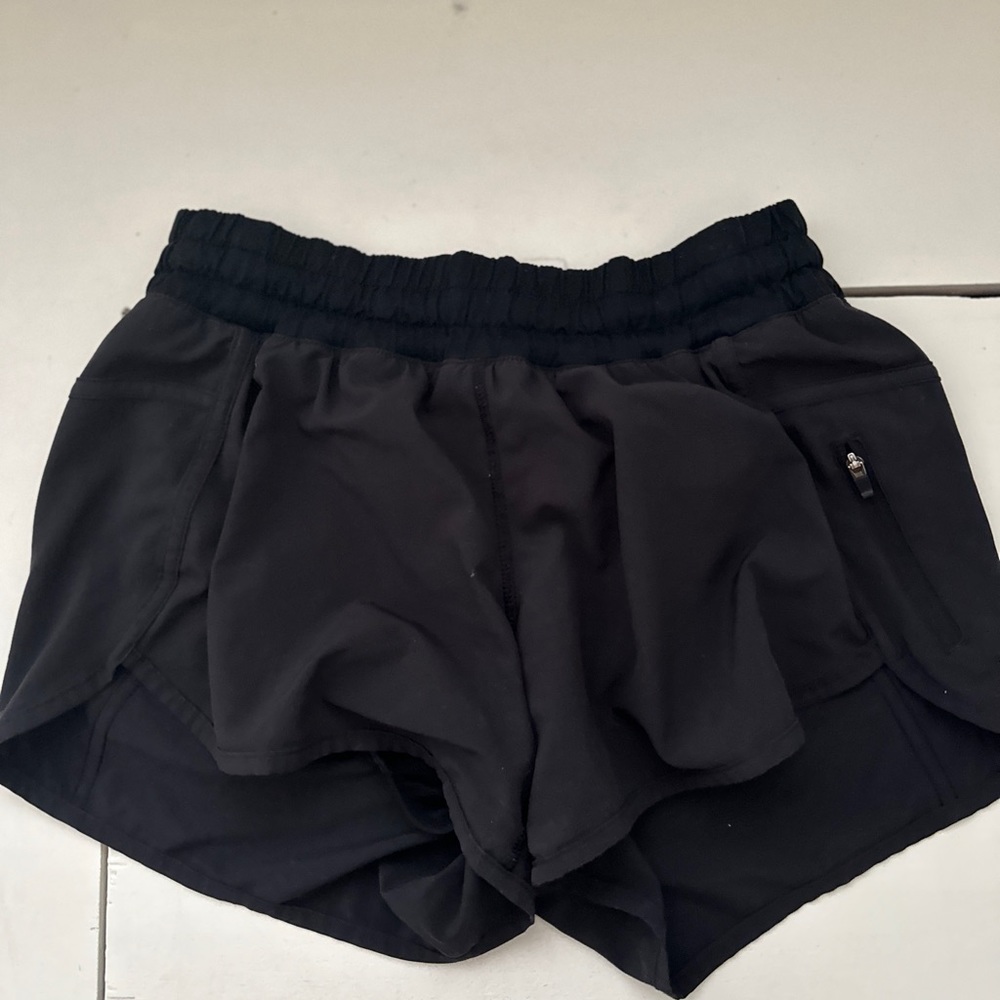 Lululemon Track That Black shorts